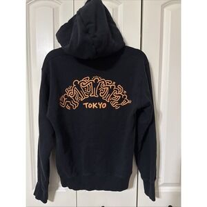 Uniqlo UT x Keith Haring x Tokyo Long Sleeve Black Pullover Hoodie XS